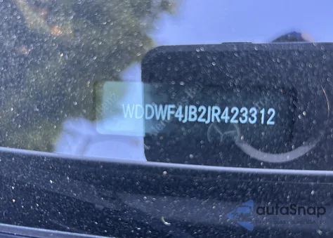 2018 Mercedes-Benz C 300 из США, поврежденный, VIN WDDWF4JB2JR423312